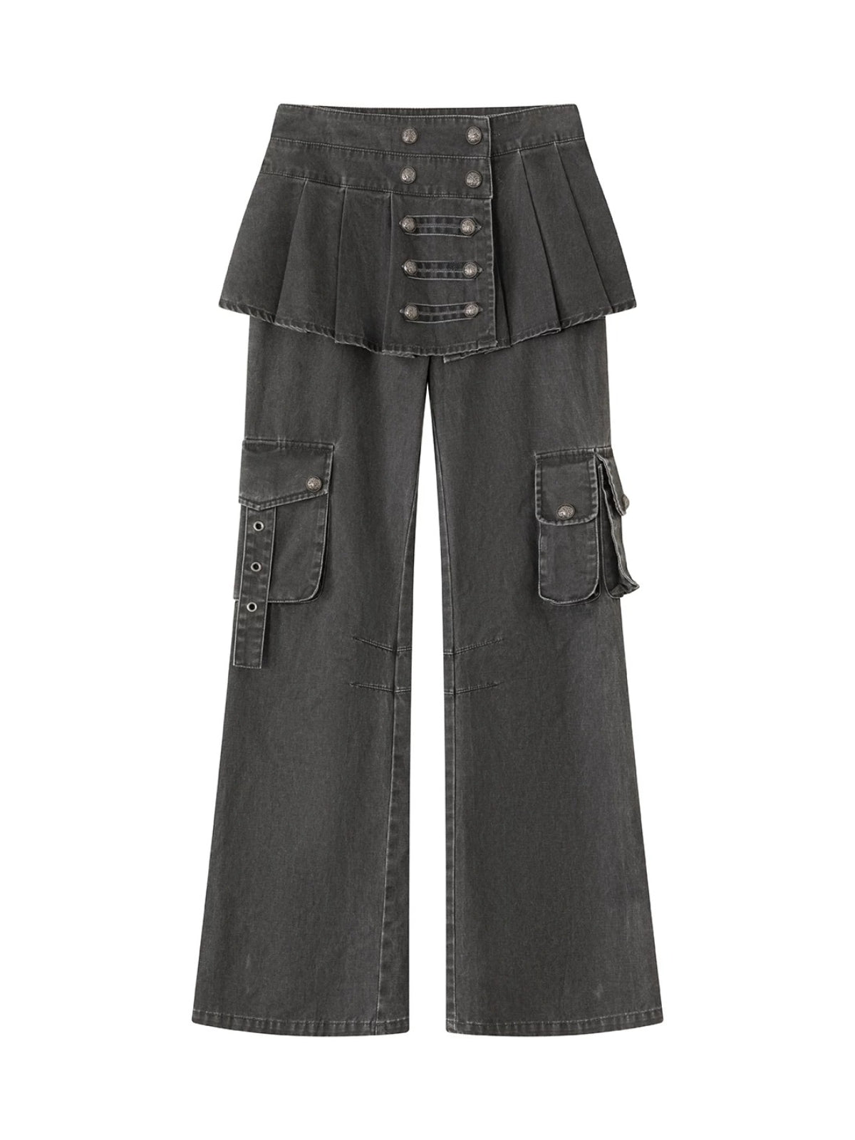 Vintage Washed Napoleon Cargo Pants