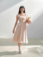 Pink Collared Dress