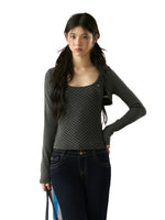 Vintage Plaid Cami Cardigan Set