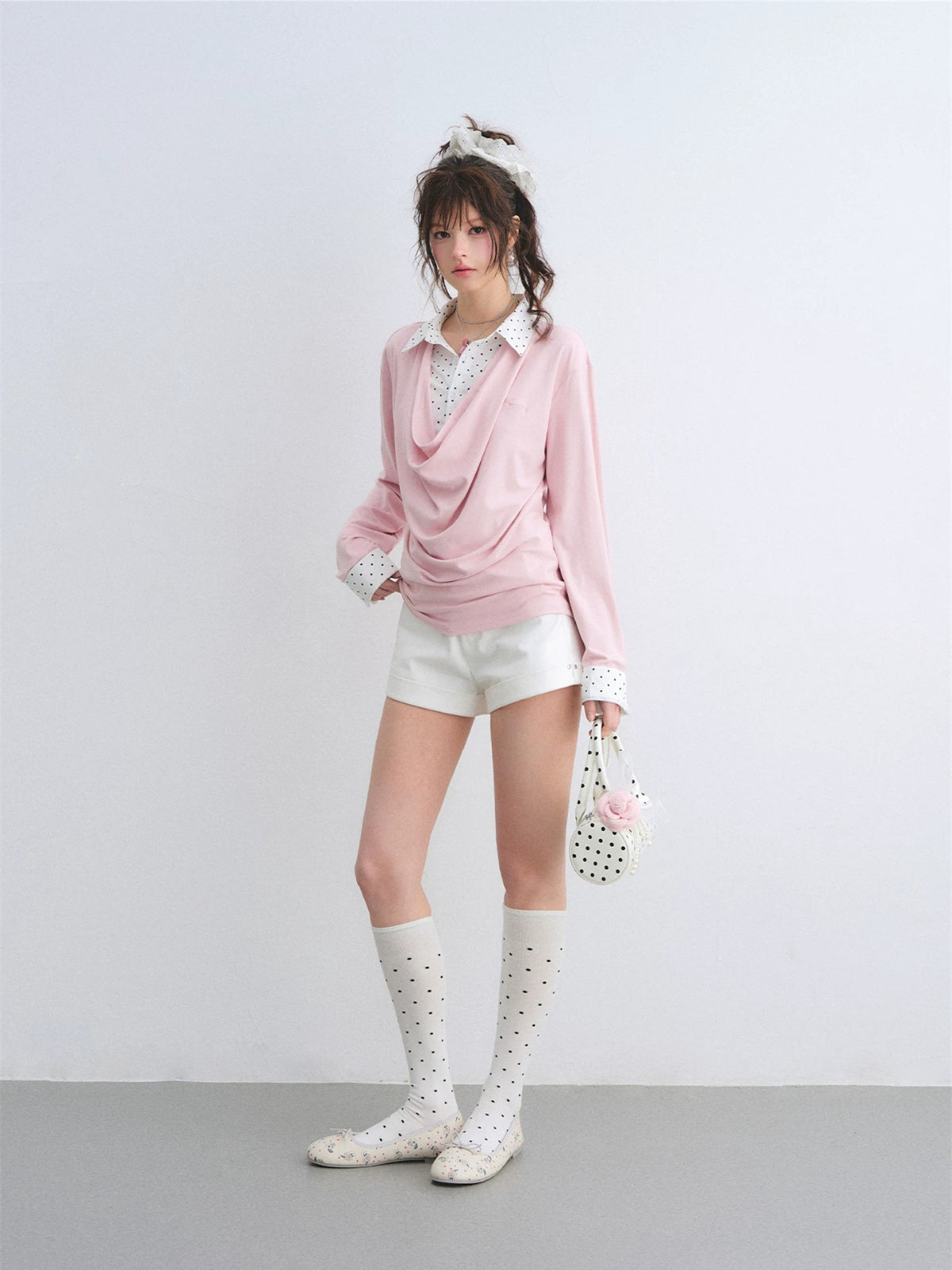 Striped Polo Top Set