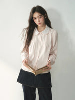 Floral Double Layer Shirt