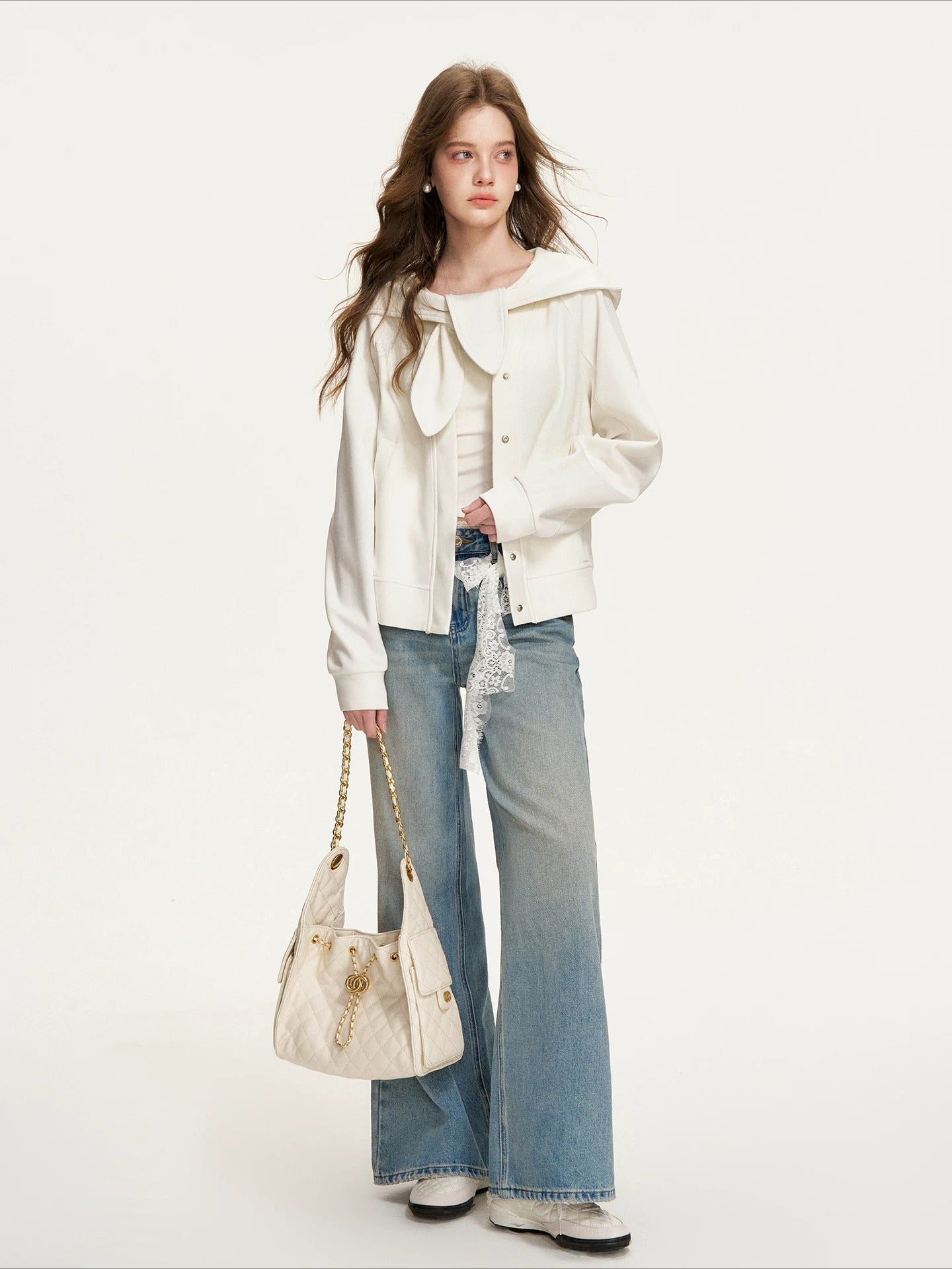 Bunny-Ear Hooded Jacket