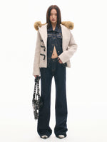 Relaxed-Fit Vintage Denim Jacket