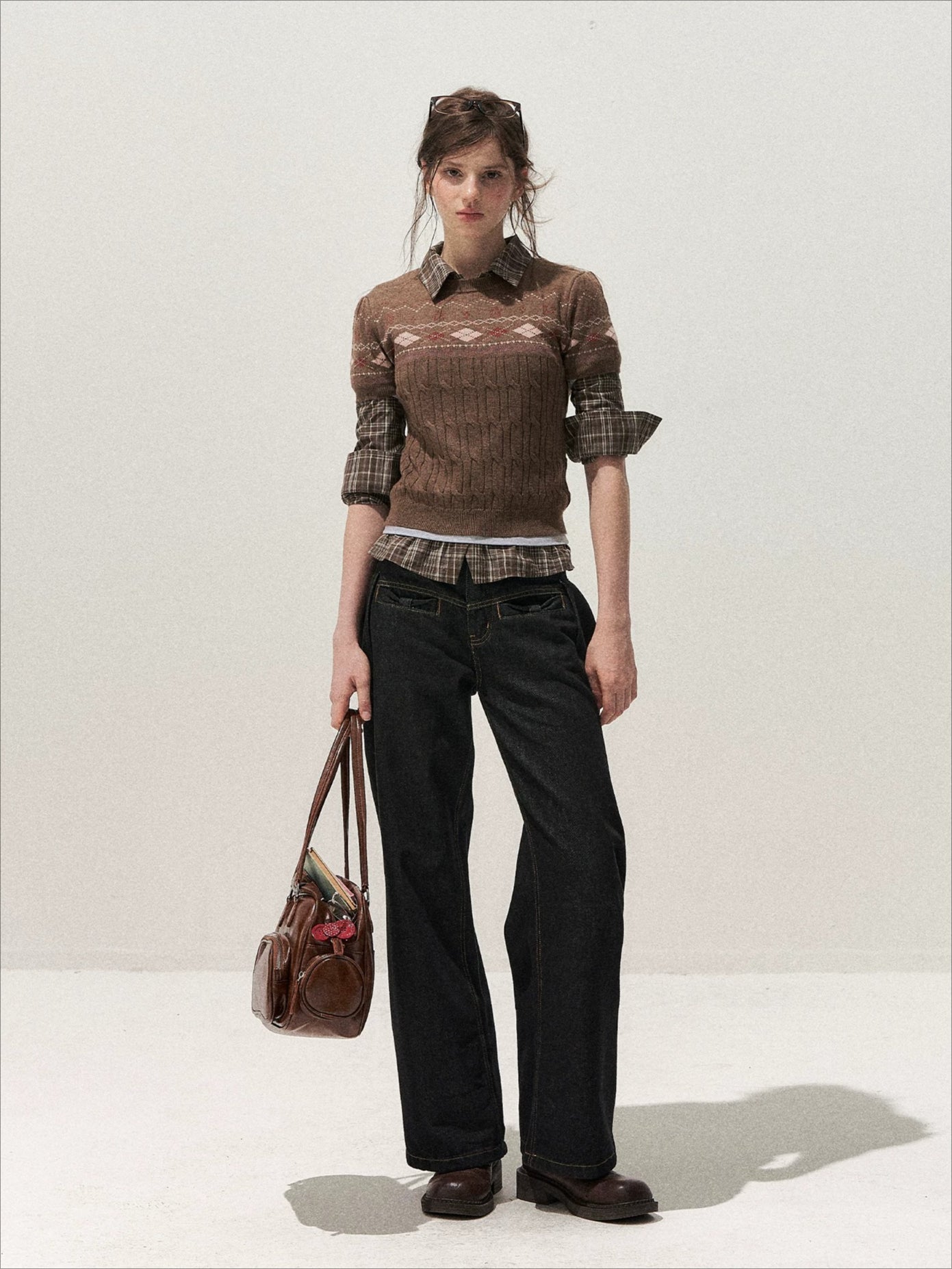 Fair Isle Knit Sweater
