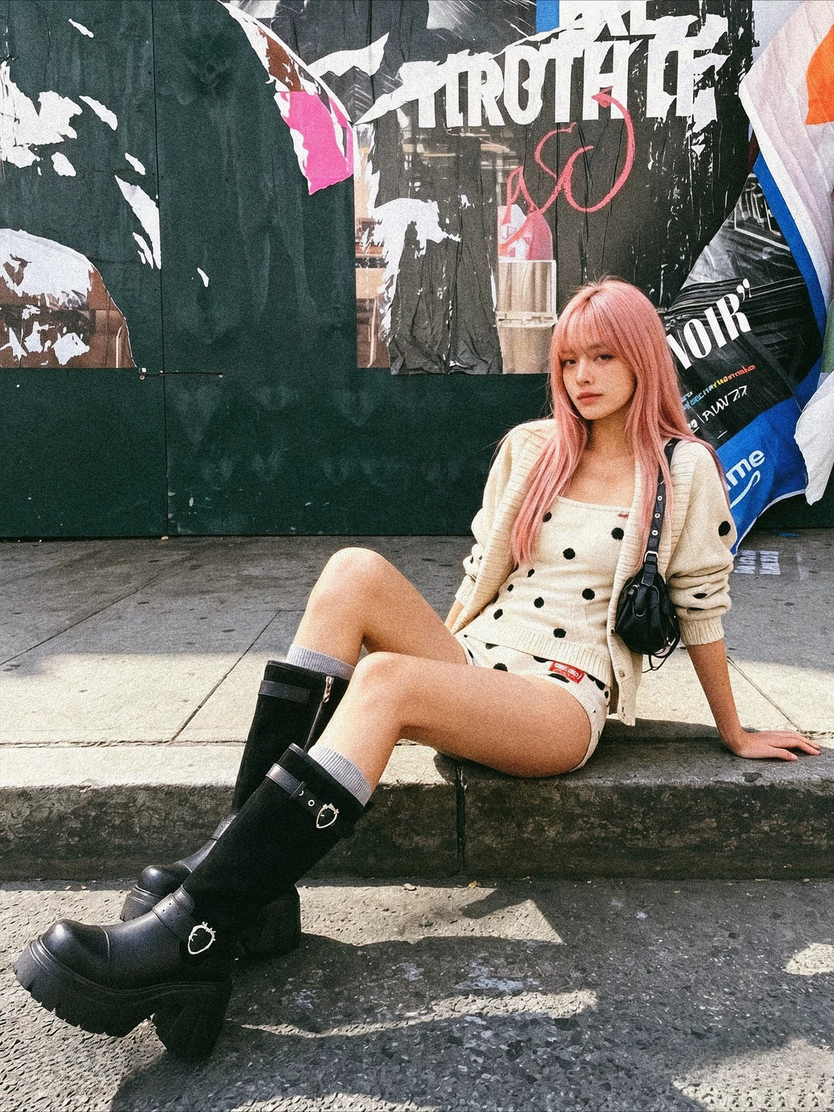 Platform Riding Boots
