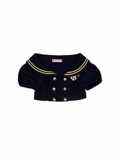 Navy Casual Three-Piece Set