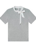 Polka Dot Bow Top