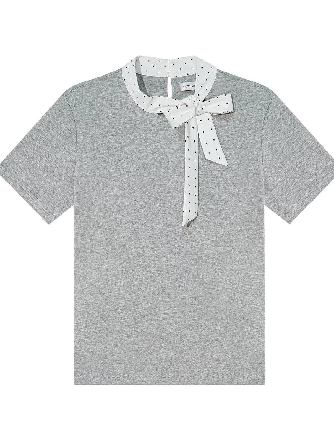Polka Dot Bow Top