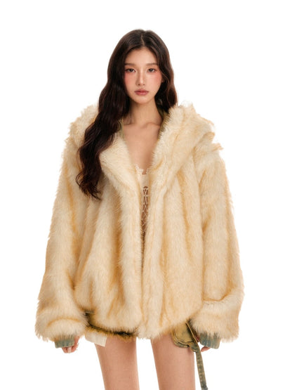 Double-Sided Warm Eco-Friendly Fur Coat