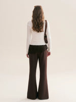 Lace Curtain Flare Pants