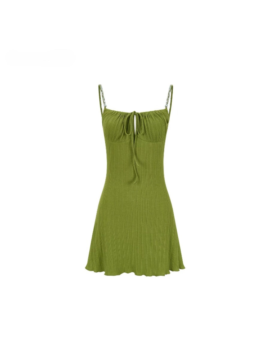 Ribbed Camisole Midi Dress