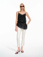 Lyocell Satin Lace Cami Top