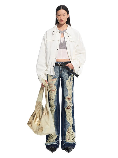 Volcano Distressed Denim Jeans