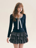 Striped Tie Top