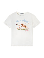 Embroidered Graphic T-shirt