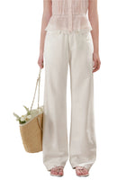 Soft Denim Straight Jeans