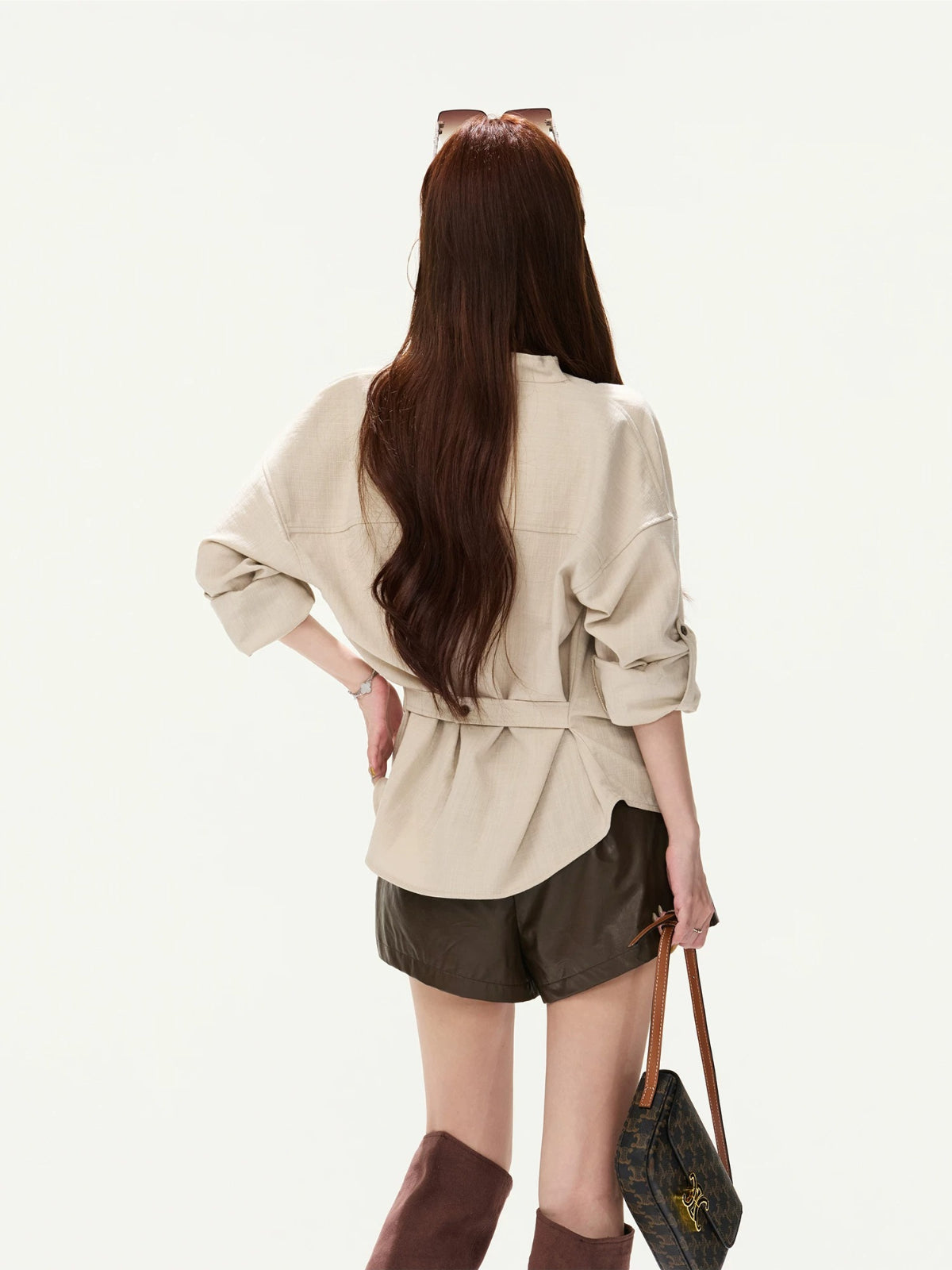 French Drape Blouse