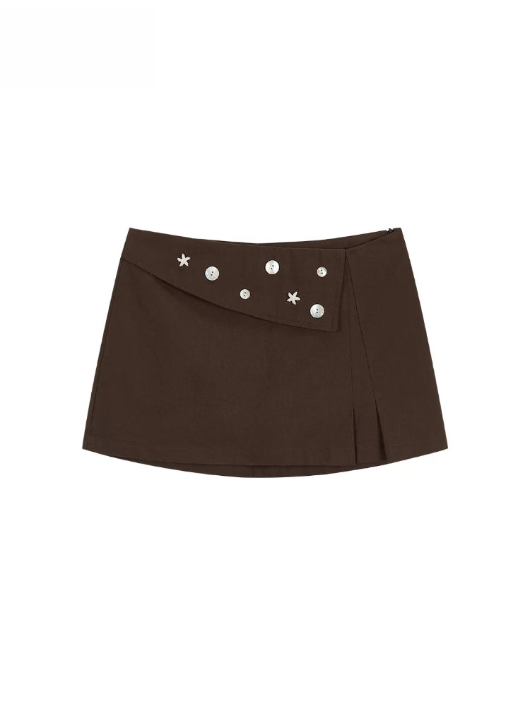 Starfall Shell Mini Skirt
