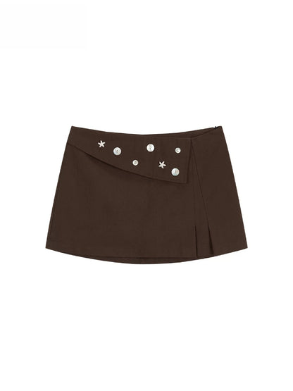 Starfall Shell Mini Skirt