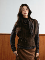 Plaid Layered Skirt Set