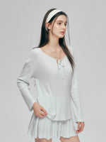 Bow Tie Knit Cover Up