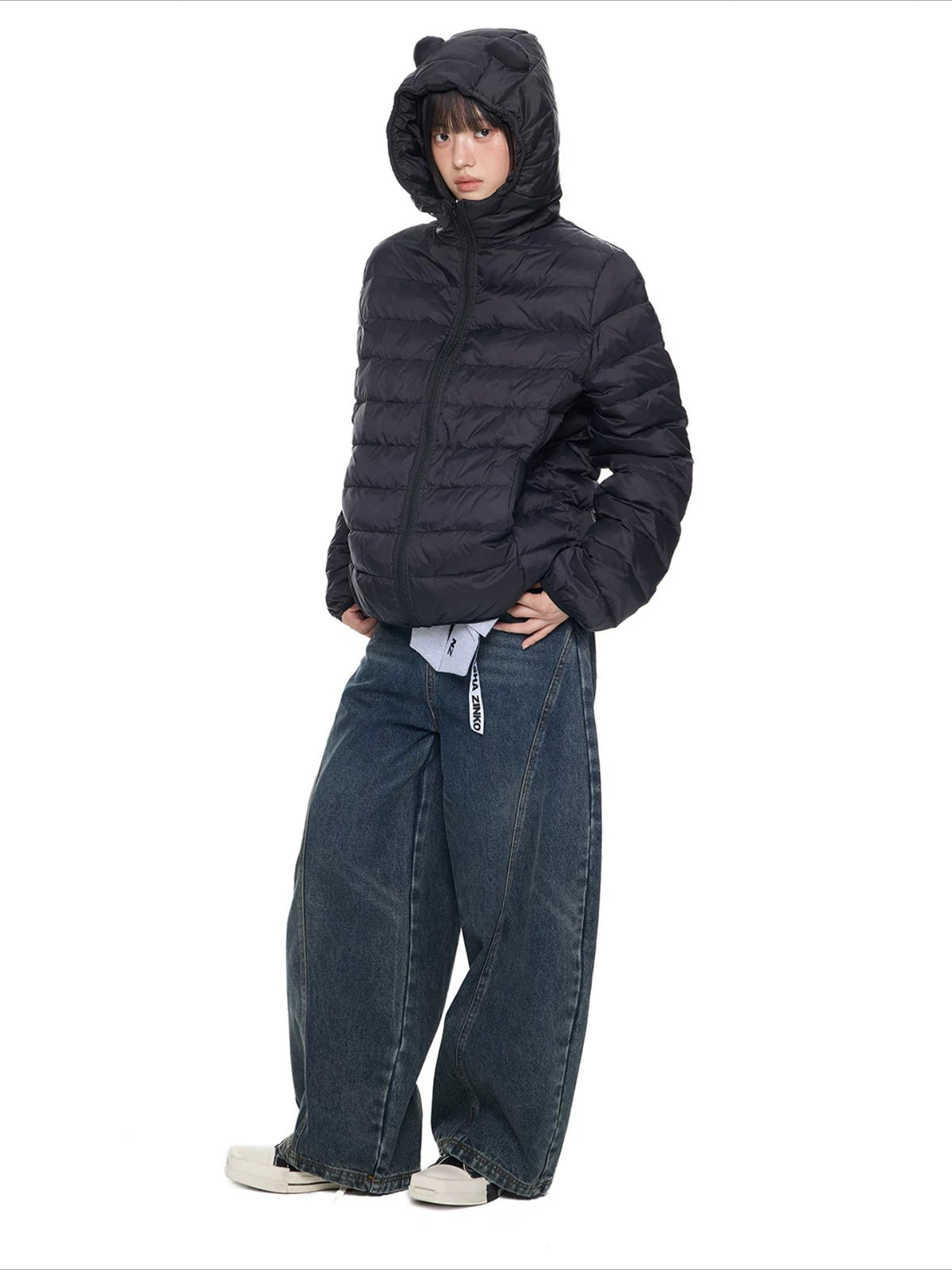 Bear Ear Down Puffer Jacket