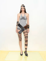 Deep V Stretch Jumpsuit