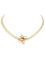 Seashell Star Snake Chain Choker