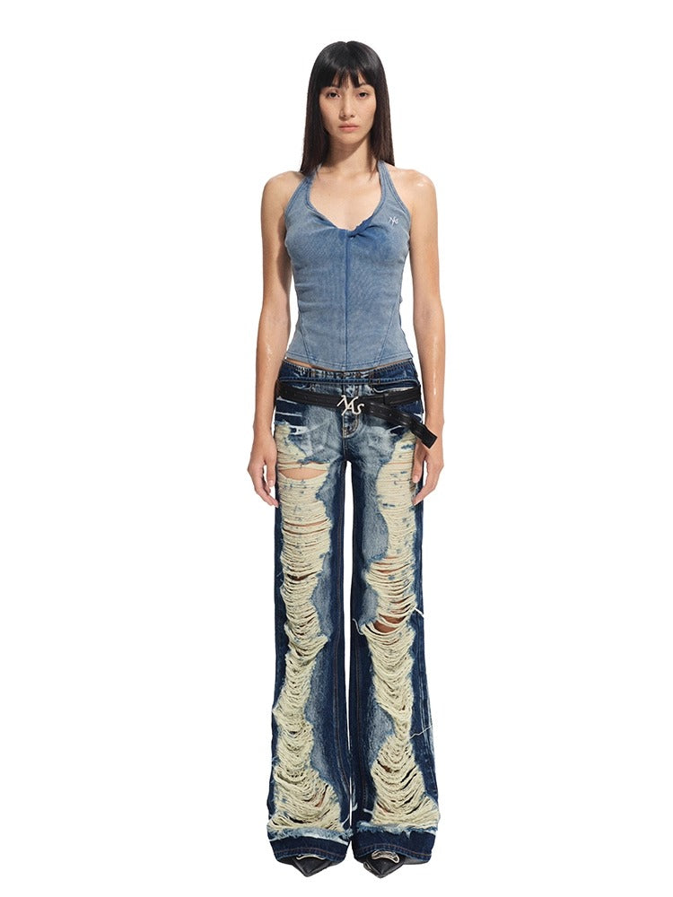 Volcano Distressed Denim Jeans