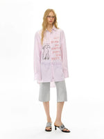 Graffiti Stripe Overshirt