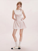 Satin Bow Dress