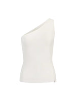 Asymmetrical Knit Tank Top