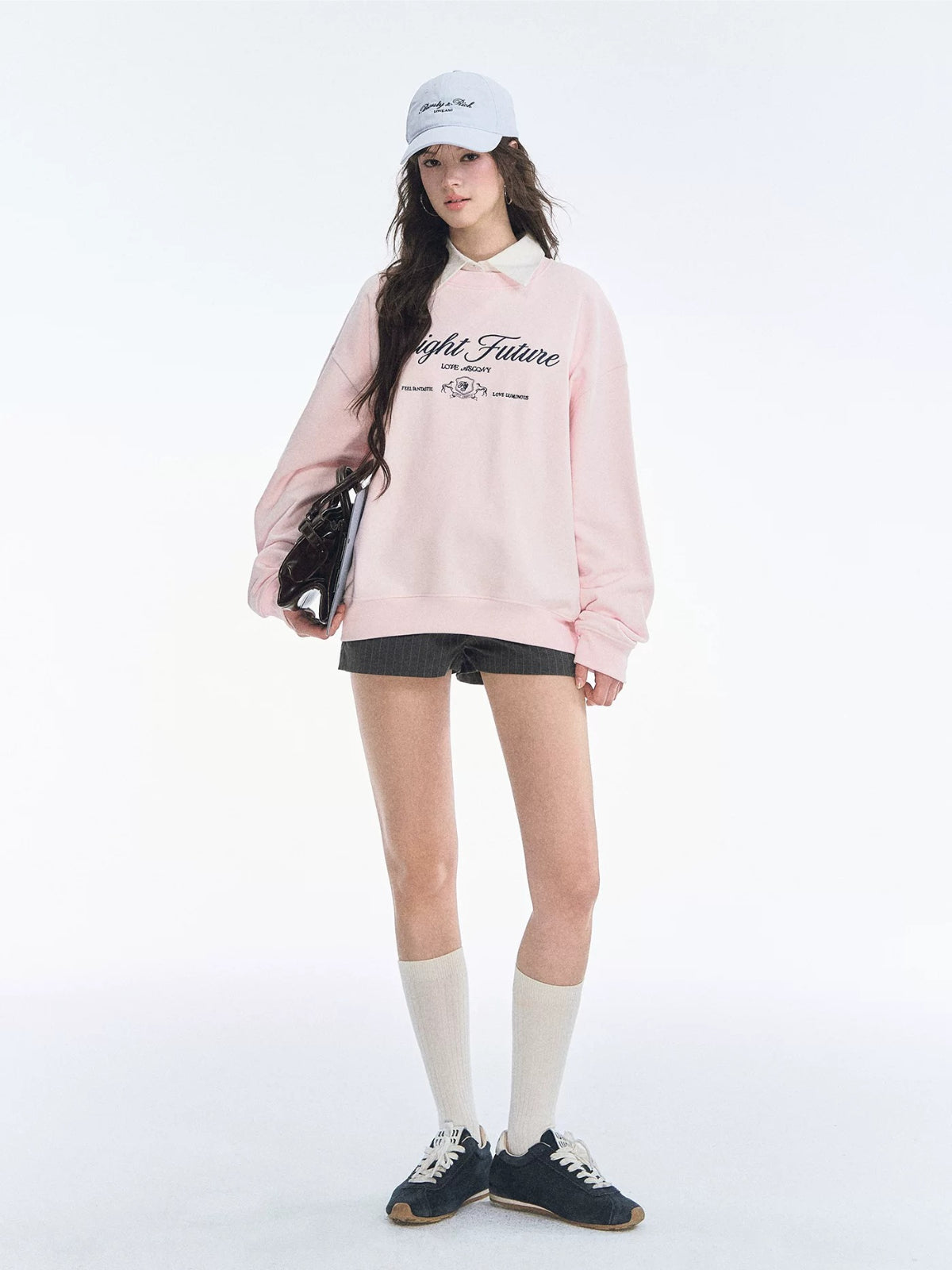 Academy Embroidery Cotton Sweatshirt