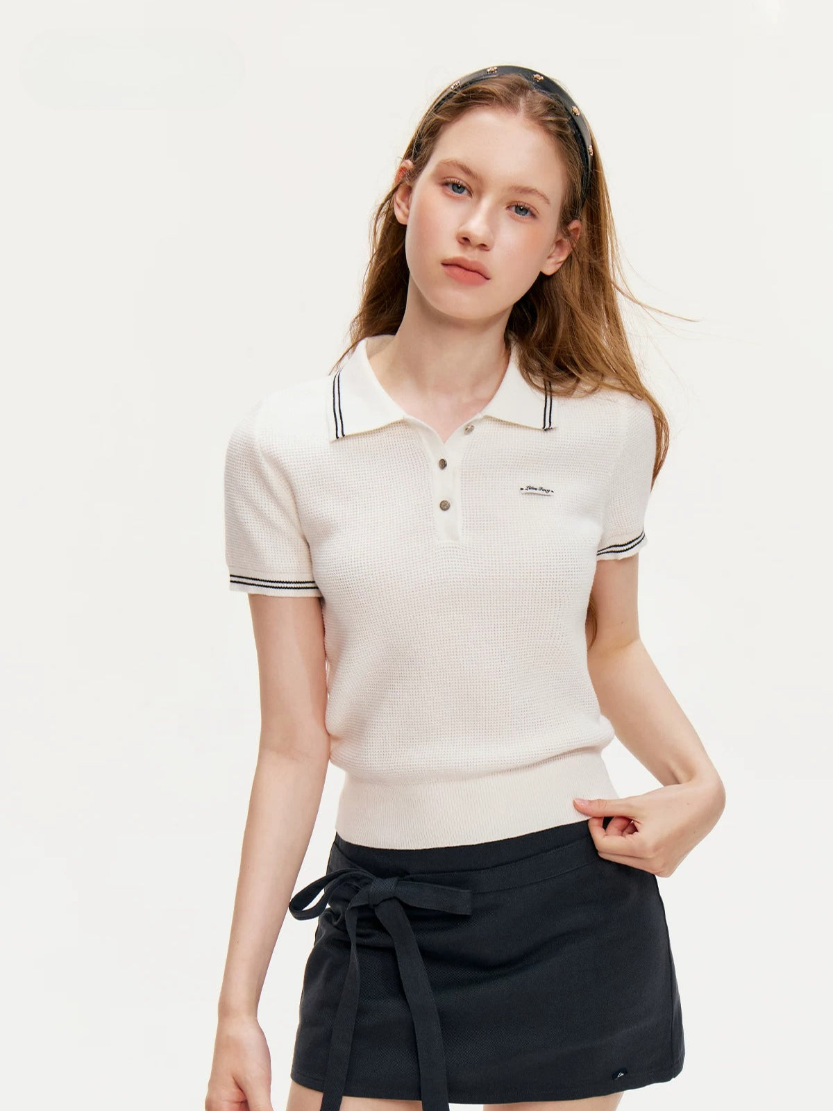 Bow Tie Mini Skirt