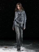 Asymmetric Chain Sweater