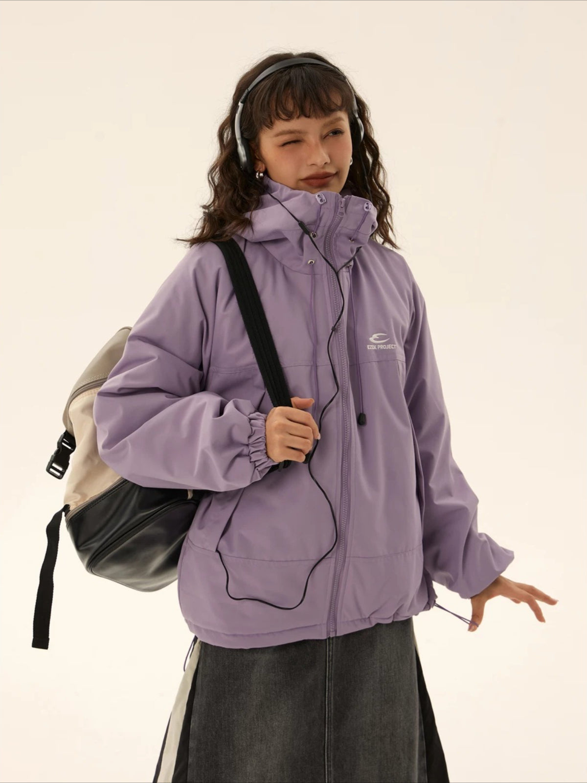 Retro Windbreaker Jacket