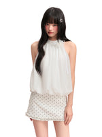 Halter Floral Top & Skirt Set