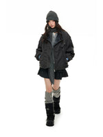 Double Sided Fleece Padded Coat