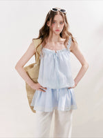 Ruffled Camisole Dress