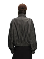 Lyocell Stand Collar Jacket