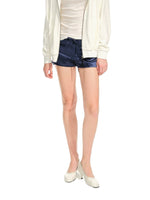 Acetate Low Waist Drawstring Shorts