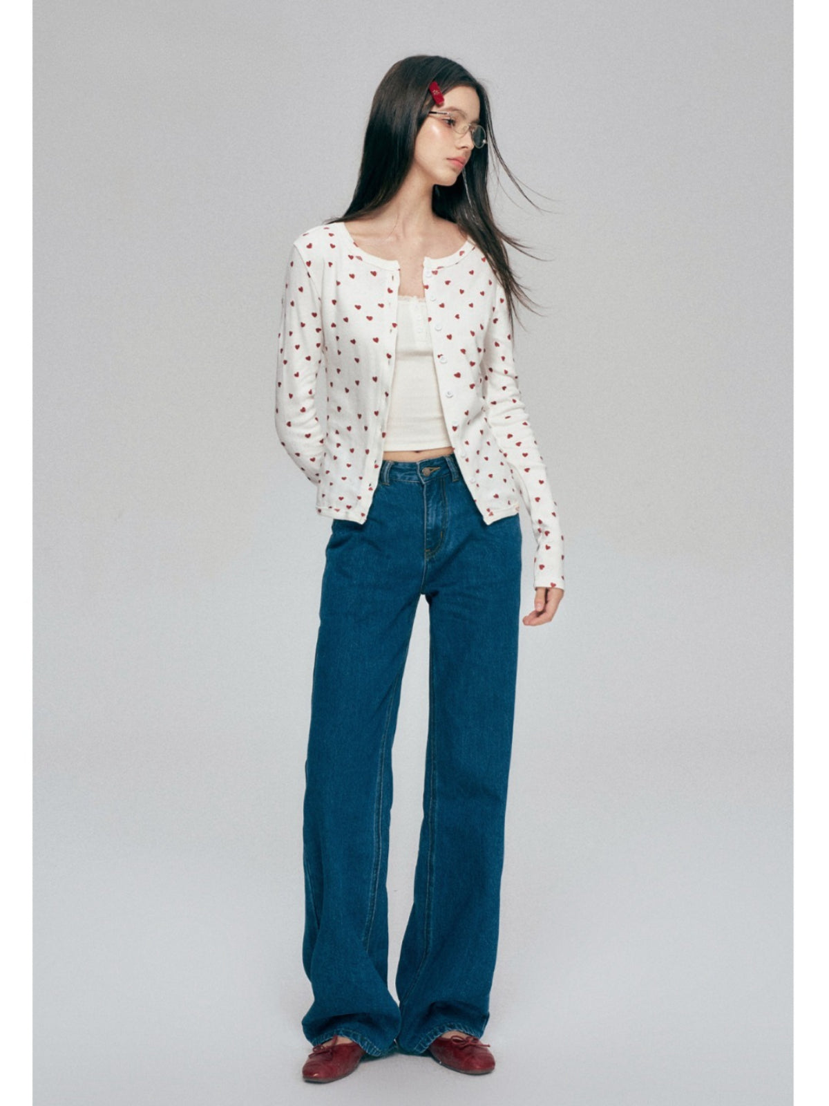 Classic Wide Leg Jeans