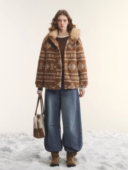 Fair Isle Fleece Jacket