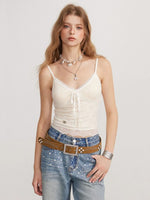 Bow Lace Camisole Top