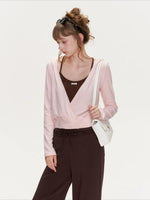 Layered Knit Top