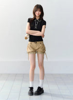 Polka Dot Lace Blouse