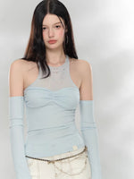 Mesh Layered Top