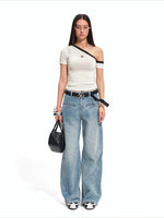 Asymmetric Sculpt Tee