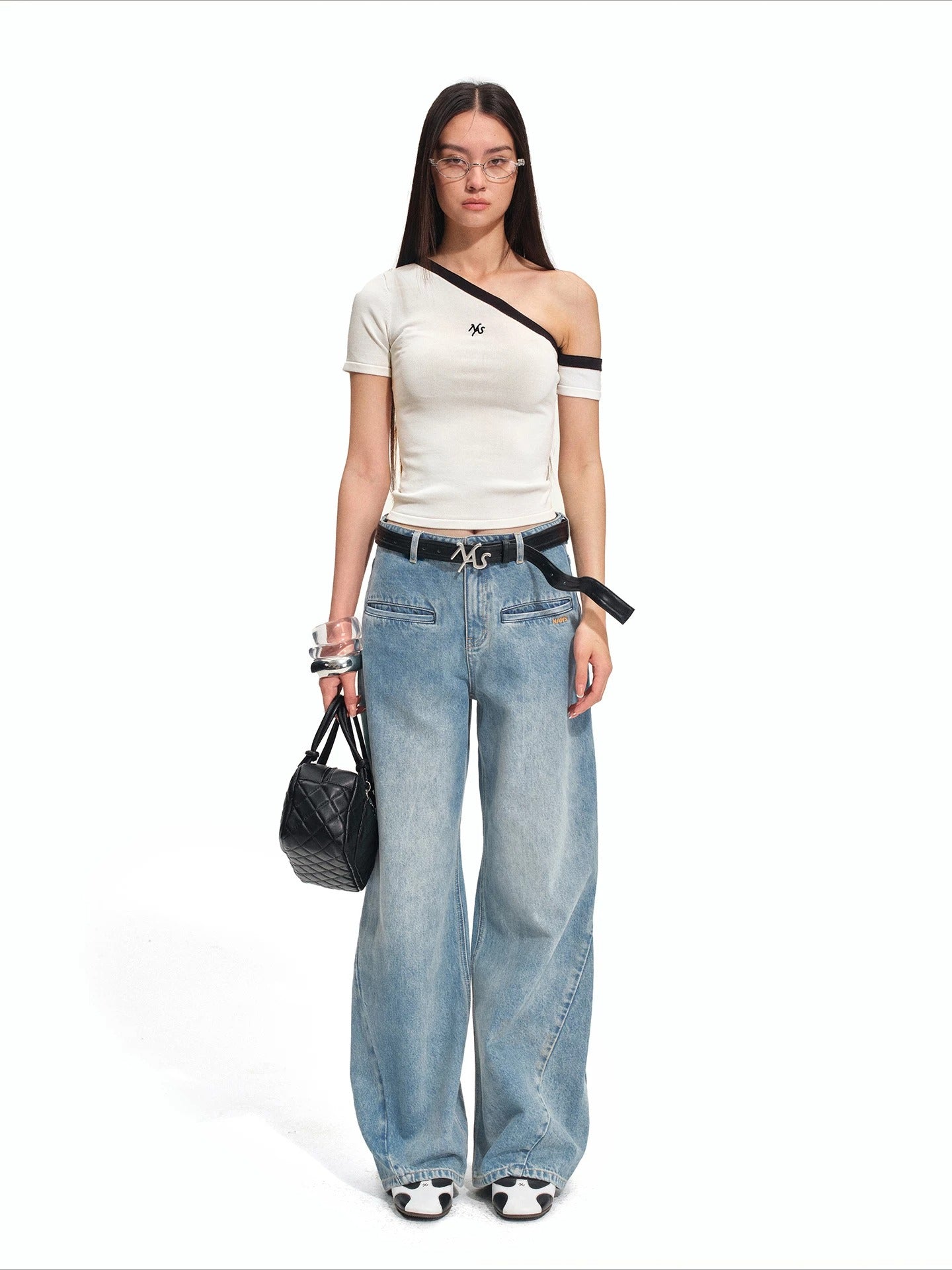 Asymmetric Sculpt Tee
