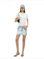 Stamp Braid Organza Tee